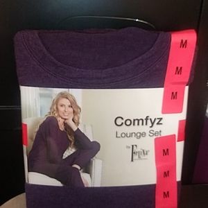 Plum Felina Lounge Set size Medium